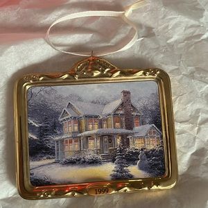 Vintage Thomas Kinkade Ornament